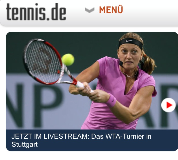 WTA Stuttgart 2014 Livestream