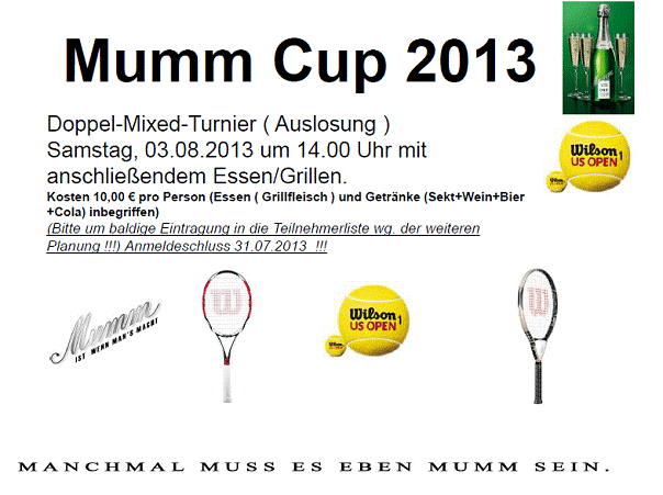 Mumm Cup 2013